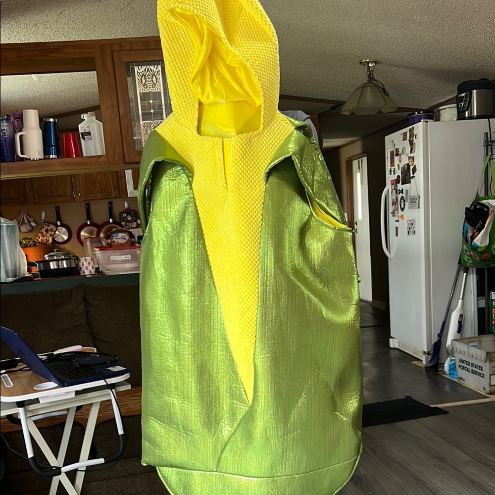 Kids Corn Costume - Green and Yellow